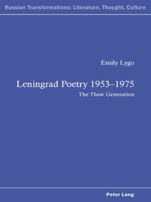cover image of Leningrad Poetry 1953–1975
